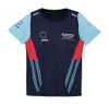 F1チームTシャツ2022新しいレーシングスーツハーフスリーブTシャツファンカスタムモデルを拡大できる