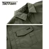 Tacvasen Verão Tactical Militares Camisas Homens Lightweight Quick Cargo De Carga Camisas Longa Manga Combate Army Shirts Pesca Tops 210708