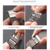 Milanese Loop Strap do Apple Watch Ultra 49mm Series 8 7 se 6 5 4 3 Pasek ze stali nierdzewnej Magnetyczna regulowana klamra z adapterem iwatch 41mm 45mm 40mm 44mm 38mm 42mm