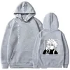 Herrtröjor tröjor kawaii jägare x jägare hoodies män kvinnor långärmad tröja killua zoldyck anime manga hoodies bluzy toppar kläder 021523h