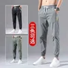 2021 Summer Cotton Linen Harem Men Pants Chinese Style Joggers Men Casual Lightweight Ankle-length Male Trousers Sweatpants 5XL X0723