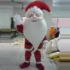 Hoge Kwaliteit Santa Claus Mascotte Kostuums Halloween Fancy Party Dress Cartoon Character Carnaval Xmas Pasen Reclame Verjaardag Party Kostuum Outfit