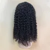 Brazilian Kinky Curly Human Hair 4x4 Lace Closure Wigs for Women Pre Plucked Wig with Baby Hair