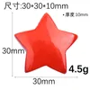 30mm Natural Crystal Stone Star Shaped Colorfull Mascotte Meditatie Chakra Reiki Healing edelstenen Gepolijst cadeau gebruik Collection en Home Decor