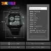 Skmei Fashion Outdoor Sport Watch Men Pu Strap Multifunction Waterproof Watches Alarm Male Digital Watch Reloj Hombre 1299 Q0524