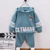 Bear Leader Hoodie Shirts Tops Sports Pants 2pcs for Boys Clothes Set Kids Toddler Clothing Suits Autumn Fall Fashion Outfits G1023