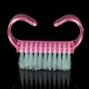 6.5*3.5 cm Pink Nail Art Dust Brush Tools Dust Clean Manicure Pedicure Tool Nails Accessories