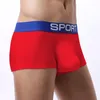 Caleçon hommes tronc Boxer sous-vêtements hommes Sexy éléphant nez culotte Boxtershorts homme grande taille solide coton sain Shorts