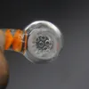 Tigela de vidro de tela colorida vintage BONG masculino 14mm 18mm para cachimbo de água cachimbo de água tigelas para fumar da CNE