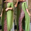 Women Off Shoulder Long Dress Printed Leopard Loose African Female Party Maxi Celebrate Event Robes Vestidos 210416