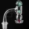 Soudure sans couture 20mm OD accessoires de fumée bord biseauté Terp Slurper Quartz Banger clou pour Dab Rig conduites d'eau Bong