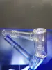 Высококачественный стеклянный молот Bubblers Стеклянный перколятор Bubbler Water Pipe стеклянный пепельчик ловца рукой курение трубы лаборатории курить мини-кальян Zeusart магазин