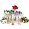 Ghirlande di fiori decorativi 60 cm 3/4 grande centrotavola in seta con palla di fiori artificiali per eventi di feste decorazioni di nozze bouquet di piombo stradale