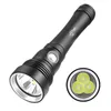 Flashlights Torches XHP70 Diving Super Bright LED IPX68 Waterproof 18650 Rechargeable Underwater Lanterns Hunting Profession Scub