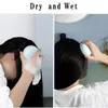 NEW! Silicone Head Body Scalp Massage Brush Combs Shampoo Hair Washing Comb Shower Brushes Bath Spa Slimming Massages Su