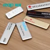 20pcs/lot Reap Business Name Tag ID Badge Personalized Laser Engraved Magnetic backing CUSTOMIZE
