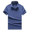 2022 Mannen Designer Polo Shirt Merk Klassiek T-shirt Geborduurde Korte Mouw Zomer Revers Effen Kleur Kleding Maat M-3XL