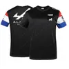 Racing Jackets 2021 Alpine F1 Team Motorsport TShirt Blue Black Merchandise Jersey Teamline Short Sleeve Shirt Clothing8062940