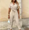 Women Dwuczęściowe zestawy boho projektant kombinezonów rompers impreza długa koszulka T -Koszulki Set Sumping Streetwear Suits for Woman Casu273V