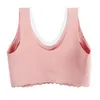 Brase Wenyujh Plus Size Bra M-2XL Bez szwu dla kobiet Bielizna BH Sexy Koronki Brassiere Push Up Bralette z kamizelką Pad Top