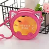 Piłki dziecięce i torebki Mini łuk Crossbody Cartoon Cute Girls Małe Monety Portfel Torba Kid Laser Pures