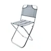 Ljus utomhus fiske stol med starka läger möbler aluminium legering nylon kamouflage vikning liten storlek stolar camping vandringsätet pall 648 z2