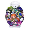 Splatoon 3D Print Hoodies GRAFFITI Shooting Game Sweatshirt Mannen Vrouwen Mode Oversized Hoodie Harajuku Kids Jongen Meisje Streetwear S0803