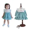 Kleinkind Kleidung Mädchen Langarm Stickerei Kleid Baby Mädchen Spanische Kleider Boutique Kinder Süße Ballkleid Infant Frock 210615