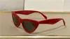 New fashion design women sunglasses 40019 charming cat eye frame classic versatile eyewear popular and simple style UV400 protection glasses