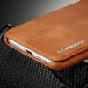 Mobiltelefonväskor Lyxigt tunna läderfodral Flipskydd för iPhone 12 Mini 11 Pro XS Max XR 8 7 6S plus SE 2020 Folio Stand Magnetisk Coque Card Slot