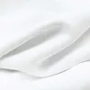 Biały Szyfonowy Szerokie nogi Pant Kobiety 2021 Lato Cienka litera Elastyczna Talia Proste Długie Spodnie Streetwear Loose High Waist Spodnie Q0801