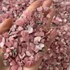 Dekorativa föremål Figurer Natural Poilshed Gemstone Gravel Pink Rhodonite Chips Crystal Healing Stone For Home Decoration