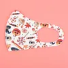 2021 New Adult ice silk masks 3D anti-dust sunscreen three-dimensional washable cotton cloth thickened printing single layer Halloween mask