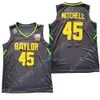 2021 Final Four 4 NCAA Baylor Basketball Jerseys College Ja'Kobe Walter Jared Butler Macio Teague Davion Mitchell Vital Dain Dainja Matthew Mayer 2 Kendall Brown