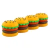 5ml silicone hamburger container Packing Bottles Nonstick Storage Box for Oil Wax Jar Dab