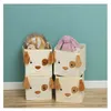 Cartoon Animal Pattern Folding Storage Box For Toys Organizers Cube Sundries Basket Bins 210922