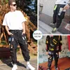 Chaifenko Jogger Rozrywka Spodnie sportowe Mężczyźni Hip Hop Streetwear Beam Foot Cargo Spodnie Moda Drukowanie Mężczyzn Spodnie 211201