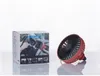 5V Car Fan Cars Cooling Fans Plastic Leaves Air with USB Wire Control Switch LED lamp4284638