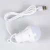 LED 랜턴 휴대용 캠핑 램프 미니 전구 3W 5V LED USB 전원 책 조명 LED 독서 학생 연구 테이블 램프 슈퍼 Birght