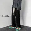 Herenbroek Multicolor Casual Mannen Mode Oversized Sweatpants Streetwear Losse Hip Hop Wide Leg Mens Rechte Broek