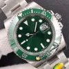 Top 2021 N 40mm V12 116610 SA3135 Automatic Mens Watch Green Ceramics Bezel And Dial 904L Steel Bracelet Ultimate Super Edition C7016028