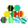 26 ml honungskaka hexagon form silikon burk hem lagringsorganisation soming accessoarescolorful box