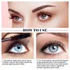 Elaimei Volume 4D Volume imperméable Silk Curl Fibre Lash Mascara EXTÉRIEUR EXTÉRIEURS EN COSE STARRY MASCARAS COSMETICS 4436788