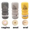 Tazza per masturbazione maschile Bocca Ano vaginale Masturbatore in silicone Vagina realistica Figa Giocattoli del sesso per uomini Masturbador orale per adulti P0819