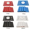 Top Finel 4 Stück/Lot PVC-dekorative Vinyl-Tischsets für Esstischläufer, Leinen-Tischset in Küchenzubehör, Tassenuntersetzer, Pad 210706