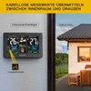 ENTOR Q3 Meather Station Wireless Indoor Открытый на открытом воздухе с будильником погоды Прогноз погоды Станция METEO До 3 датчиков 210719