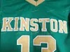 Kinston High School 13 Ingram Jersey Mannen Groen voor Sportfans Ingram Basketbal Jerseys Ademend Uniform Groothandel Laagste Prijs