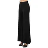 Autumn High Waist Pants Elegant Female Lady Women's Palazzo Flared Wide Killer Legs Pants OL Wide Leg Ladies Long Trousers 210707