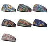 Women Wide Sports Yoga Headband Stretch Hairband Elastic Print Hair Band Boho Turban Hair Accessories Sweatband 1300 Z2