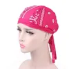 Cycling Bandana Skull Cap Beanie Lightweight Adjustable Cotton Biker Hat Hood Headband Headscarf Doo Rags Head Wraps 1733 Z27842674